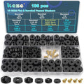 KEZE 106 PCS 10 Size Faucet Washers Assorted Kit by KEZE
