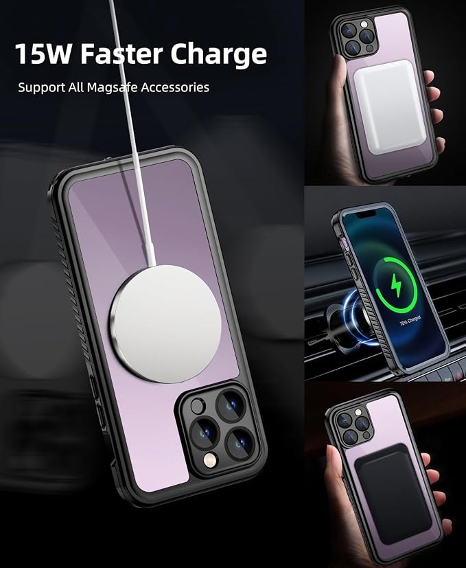 Beeasy for iPhone 14 Pro Max Waterproof Case - Image 4
