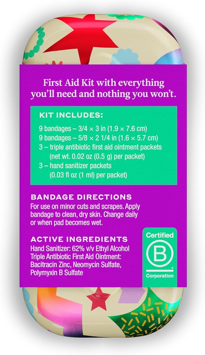 Welly Quick Fix, On The Go First Aid Kit, and Hand Sanitizer, Three Color - Image 3