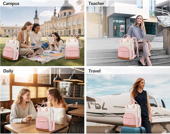 Laptop Backpack for Women Work Bag - Image 7