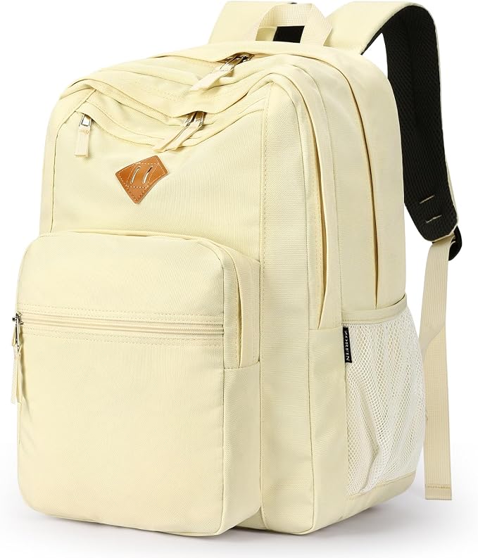 ZORFIN 26L Backpack for College, and Travel: Water Resistant Bookbag by ZORFIN-SimpleYetChic