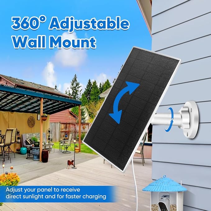 3W Solar Panel for Bird Feeder, Continuously 3W Power - Image 6