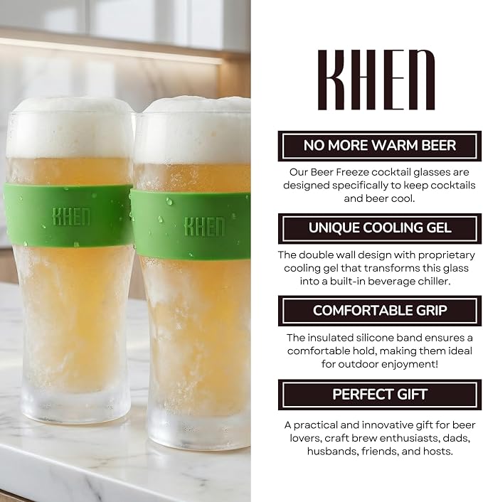 Frozen Pint Beer Glasses - Image 8