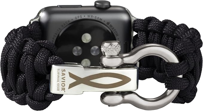 Savior Survival Gear Paracord Watch Band, Compatible by SaviorSurvivalGear