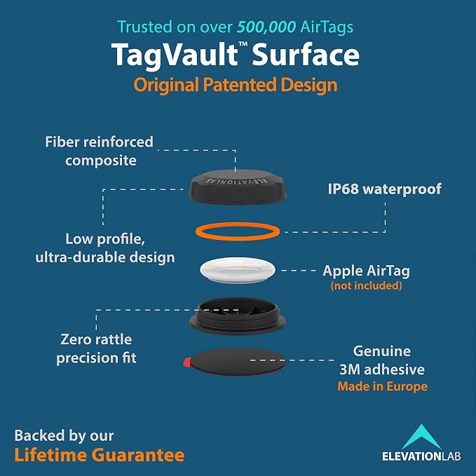 Elevation Lab AirTag Adhesive Mount - Image 7