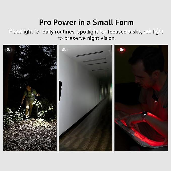 OLIGHT Oclip Pro EDC Flashlight Clip-on Light, Rechargeable 500 Lumens - Image 2