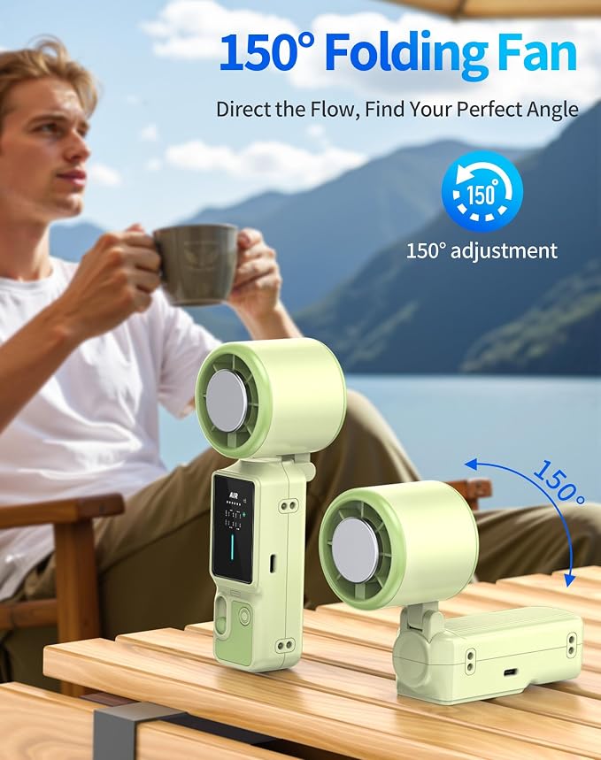 Foluu 3-in-1 Portable Cooling Fan - Image 4
