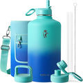 Coolflask 128 oz Gallon Water Bottle Insulated by Coolflask