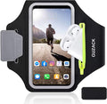 GUZACK Running Armband for iPhone 17 16 15 14 13 Pro Max, Galaxy S25 S24 S23 S22 by GUZACK