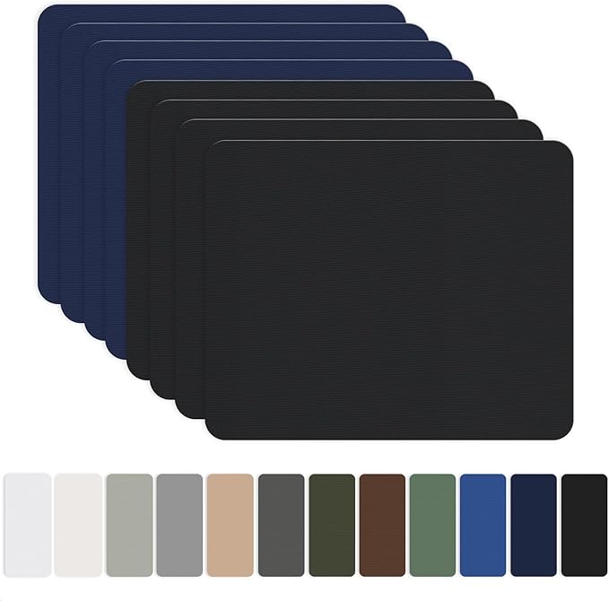 OAZ 8 Pieces 7.87 x 5.9 inch Nylon Repair Patches Nylon Fabric Patch by OAZ