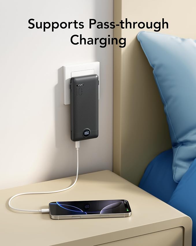 VRURC Portable Charger Power Bank - 10000mAh Fast Charging PD 20W - Image 8