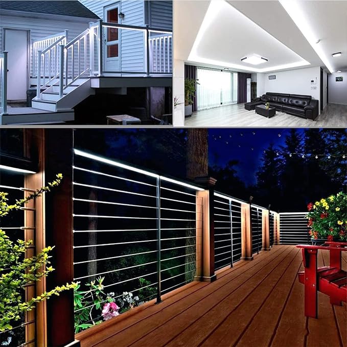 100ft LED Rope Lights Outdoor, 720 LED Connectable and Flexible Tube Lights - Image 7