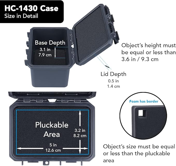Lykus HC-1430 Mini Hard Case Dry Box - Image 3