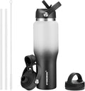 HYDROWION Insulated Water Bottle, 32oz Water Bottle by HYDROWION