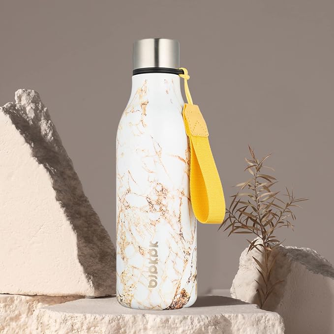 BJPKPK Insulated Water Bottles, 18 oz Stainless Steel Metal Water Bottle - Image 4