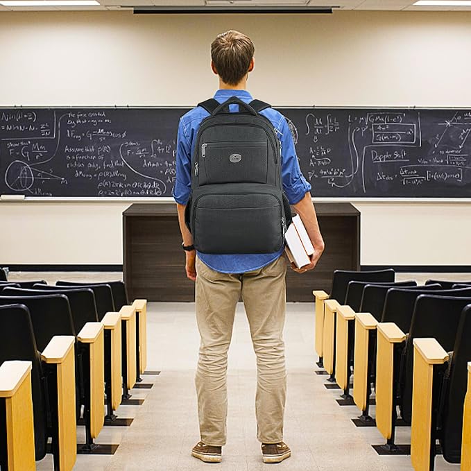 MATEIN Lunch Backpack for Men Work, Sturdy 17 Inch Laptop Backpack - Image 7