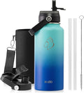 BUZIO Stainless Steel Water Bottle, 32 oz Vacuum Insulated Water Bottle by BUZIO