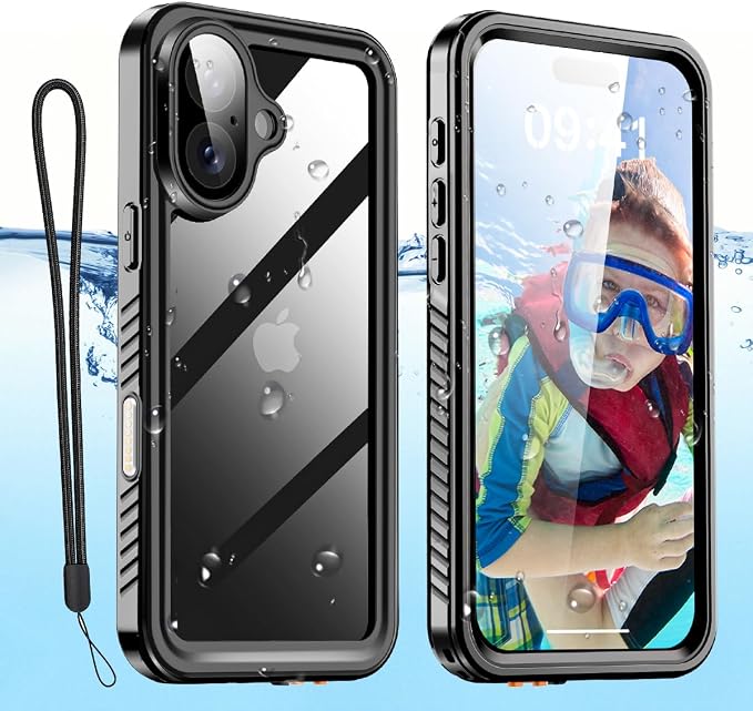AICase Compatible with iPhone 16 Plus Case Waterproof by AICase