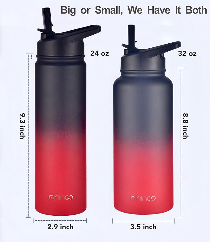 mininoo 24 oz Insulated Water Bottle - Image 7