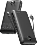 VRURC Portable Charger 20000mAh, Fast Charging Power Bank USB C, 4 Output 2 by Home