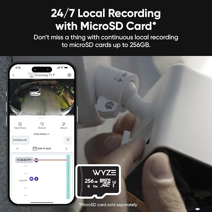 WYZE Floodlight Camera Pro, PCMag Editors' Choice 3000-Lumen LEDs, 2.5K HD - Image 10