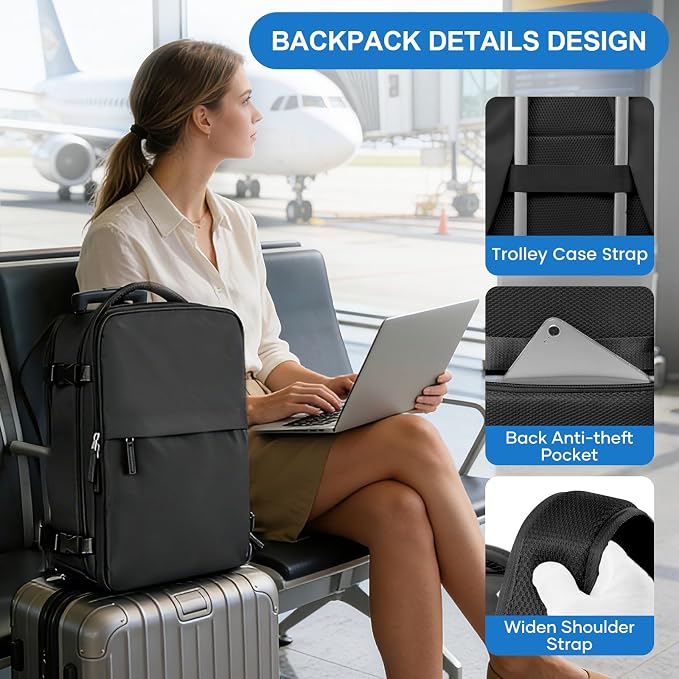 coowoz Vacuum Travel Backpack - Image 8