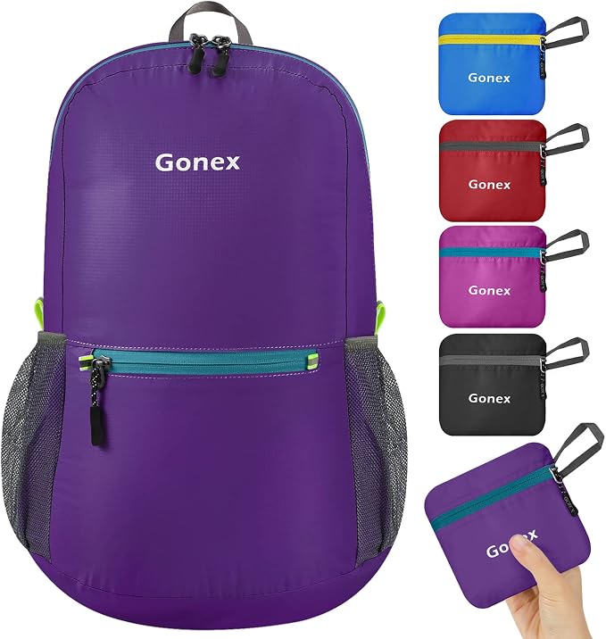 Gonex Ultra Lightweight Packable Backpack 20L Daypack Handy Foldable Camping by Gonex