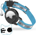 Breakaway AirTag Cat Collar, Reflective Cat Tracker Collar by ODOKELE