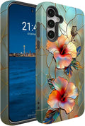 Compatible for Samsung Galaxy S25 Plus 5G Case, Dual Layer Heavy Duty 2 in 1 by BSMOSPER