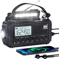 5000 Hand Crank Emergency Radio, NOAA Weather Radio by ROCAM