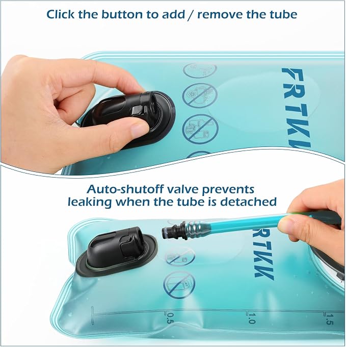 FRTKK 2L/3L Hydration Bladder, Leak Proof Water Bladder - Image 6