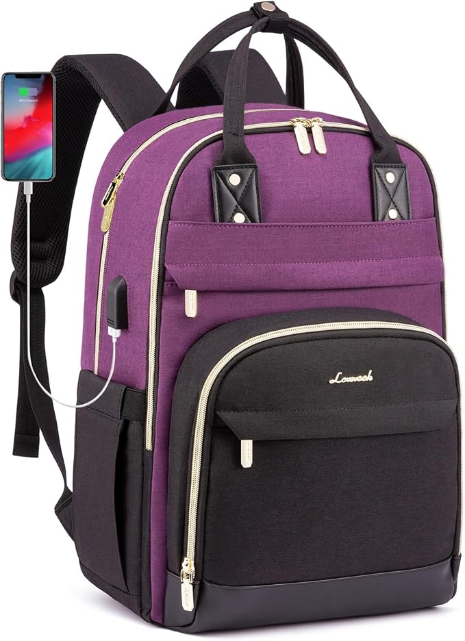 LOVEVOOK Backpack for Women, Laptop Backpack Women, Fits 15.6 Inch Laptop Bag - Image 7