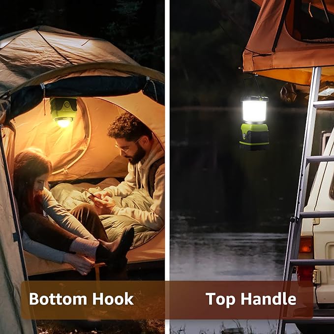 LE 1000LM Battery Powered LED Camping Lantern, Waterproof Tent Light - Image 5