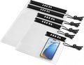 HEETA 5-Pack Clear Waterproof Dry Bag Pouch, Water Tight Cases Dry Bags by HEETA