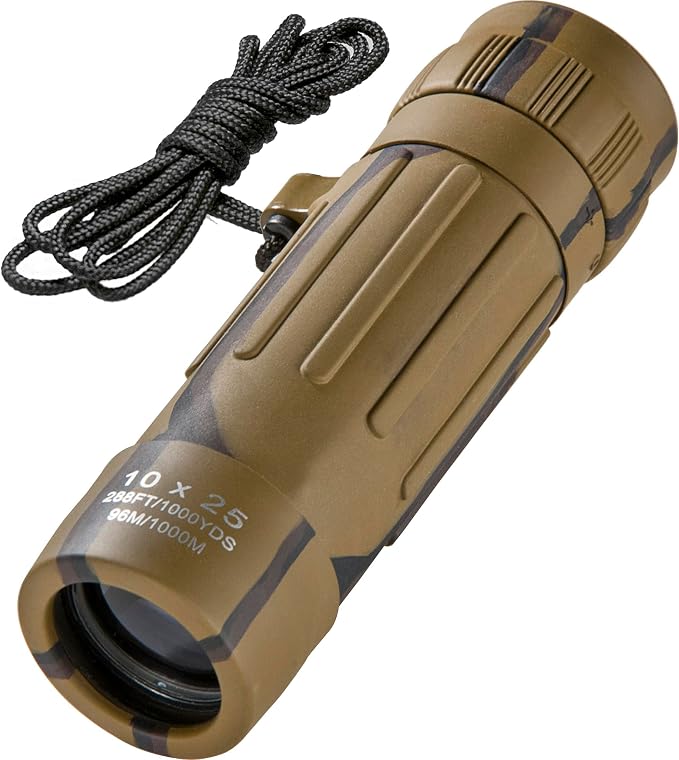 Barska 10x25 Lucid View Monocular – Compact Lightweight 10x Magnification - Image 7