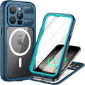 Lanhiem Magnetic for iPhone 15 Pro Max Case, IP68 Waterproof Dustproof Case by LanhiemHome