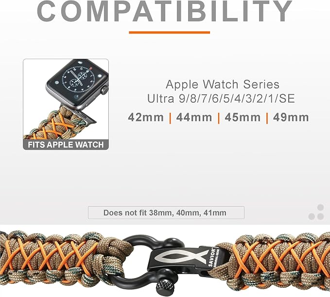 Savior Survival Gear Paracord Band, Compatible - Image 3