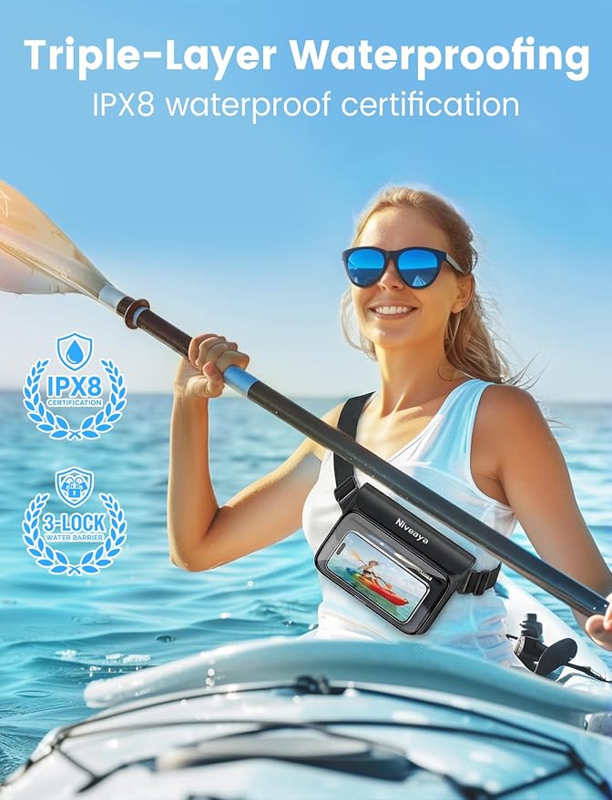 Niveaya IPX8 Waterproof Fanny Pack - Image 2