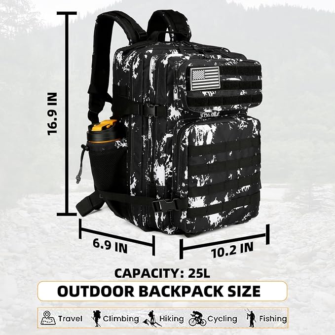 Lovelinks21 25L Tactical Backpack - Image 2