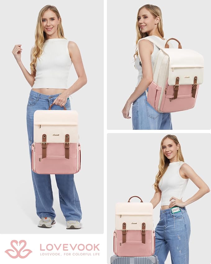 LOVEVOOK Travel Laptop Backpack Purse - Image 6