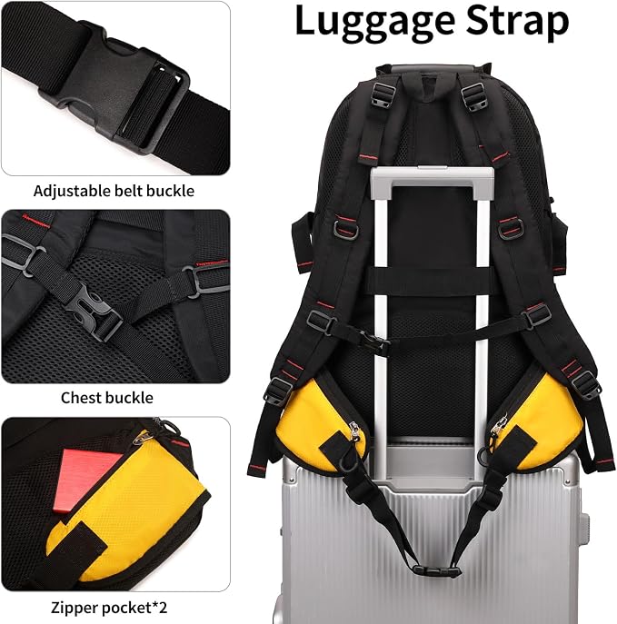 Nerlion 40L Hiking Backpack Travel Backpack - Image 4