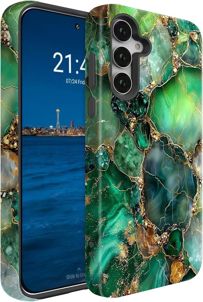 Compatible for Samsung Galaxy A37 5G Case, Dual Layer Heavy Duty 2 in 1 by BSMOSPER