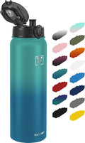 Fanhaw 32 oz Insulated Stainless Steel Water Bottle by FANHAW