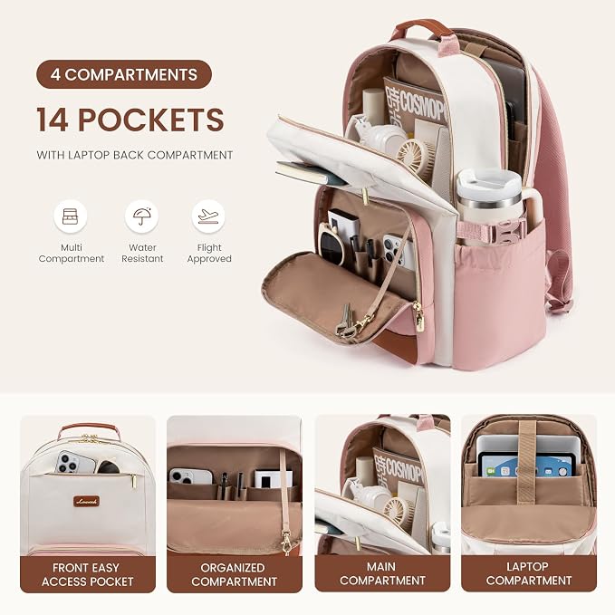 LOVEVOOK Laptop Backpack for Women - Image 3