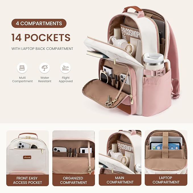 LOVEVOOK Laptop Backpack for Women - Image 3