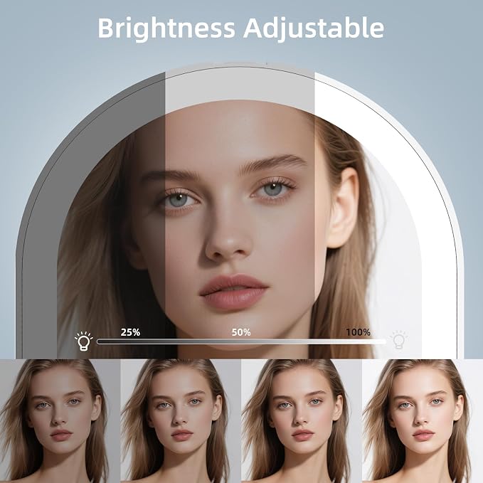 FUNTOUCH Rechargeable Travel Makeup Mirror - Image 5