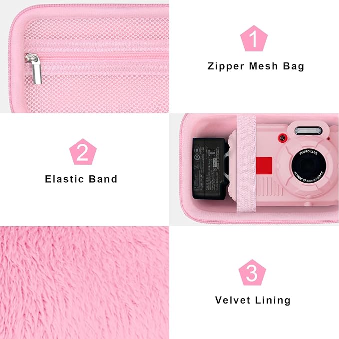 Canboc Carrying Case for Kodak PIXPRO WPZ2 Rugged Waterproof Digital Camera - Image 5