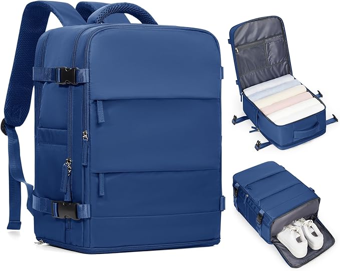coofay Travel Backpack for Men Women Carry on Backpack for Airplanes Personal by coofay