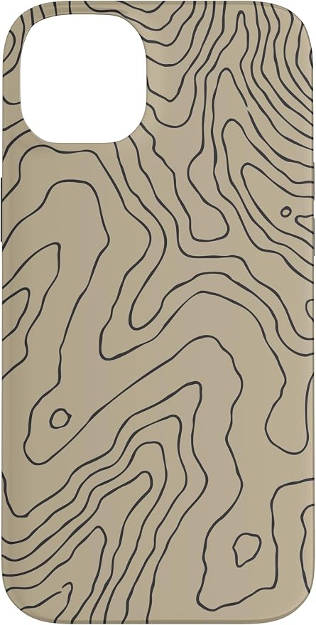 Coyote Country Guide Lines Topographical Contour Map Case by Unknown