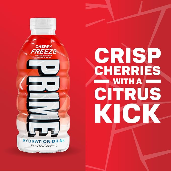PRIME Hydration Cherry Freeze & Future Freeze Sports Drinks - Image 4